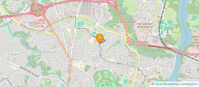 localisation de l'entreprise DEMARQUE  NANTES
