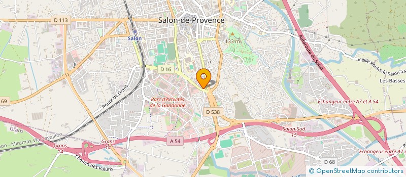 localisation de l'entreprise DEMARQUE AUTO  SALON-DE-PROVENCE