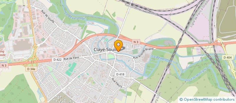 localisation de l'entreprise DEMARQUE ET VOUS  BRY-SUR-MARNE