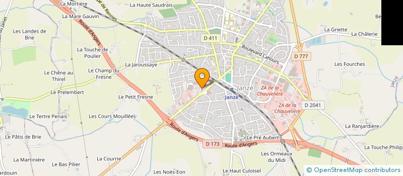 localisation de l'entreprise DEMARQUES ET DES SPORS  JANZE