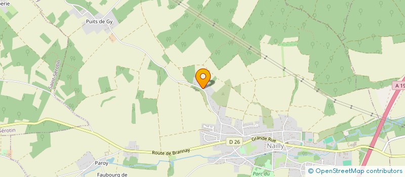 localisation de l'entreprise DEMARRE  NAILLY