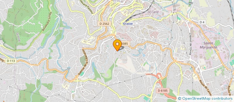 localisation de l'entreprise DEMARTE JEAN BATIMENT à GRASSE
