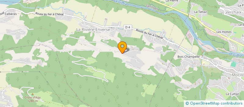 localisation de l'entreprise DEMARTY HOLDING  LA RIVIERE-ENVERSE