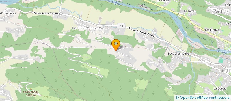 localisation de l'entreprise DEMARTY INVEST  LA RIVIERE-ENVERSE