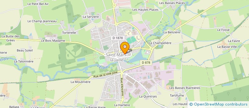 localisation de l'entreprise DEMAS, GUILLET, LE ROUEIL, PATRICE  VALLONS-DE-L'ERDRE