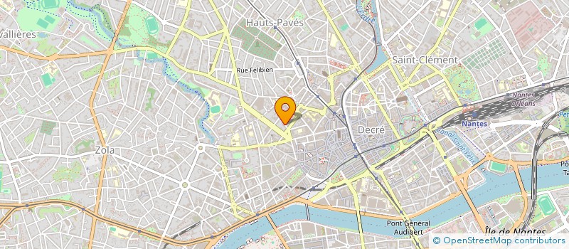 localisation de l'entreprise DEMAT COMMUNICATION à NANTES