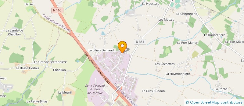 localisation de l'entreprise DEMAT LOCATION  VIGNEUX-DE-BRETAGNE