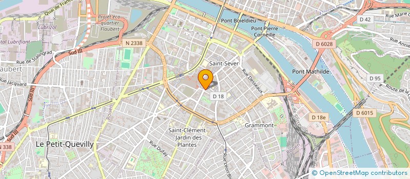 localisation de l'entreprise DEMATES à ROUEN