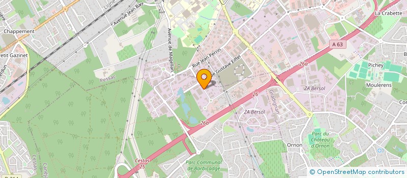 localisation de l'entreprise DEMATRANS à CANEJAN