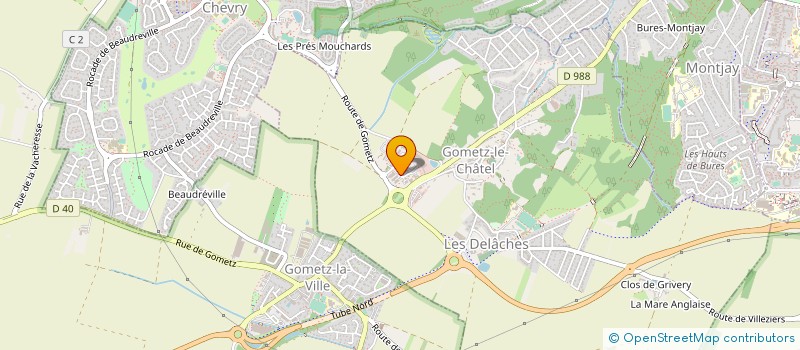 localisation de l'entreprise DEMATTEC à GOMETZ-LE-CHATEL