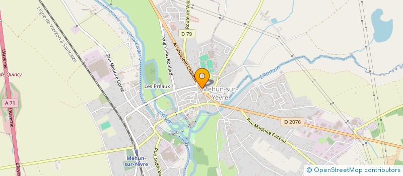 localisation de l'entreprise DEMAUMI  MEHUN-SUR-YEVRE