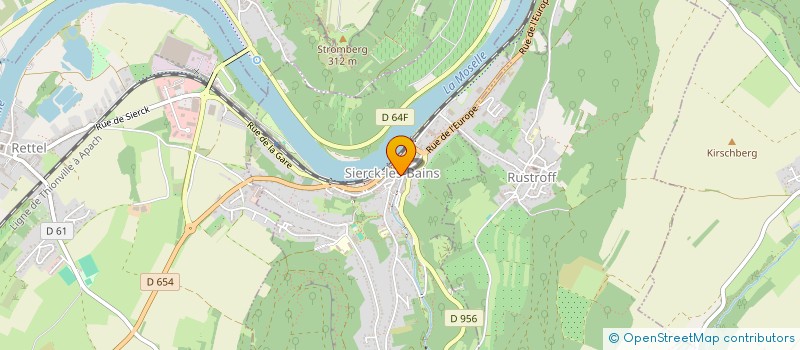 localisation de l'entreprise DEMAXAD  SIERCK-LES-BAINS