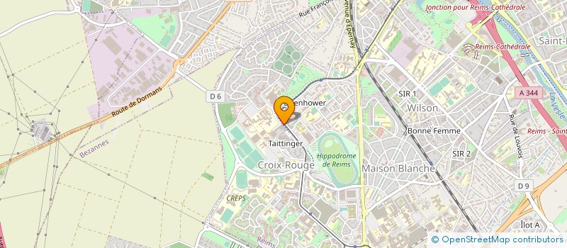 localisation de l'entreprise DEMAY GREGORY  REIMS