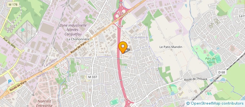 localisation de l'entreprise DEMAYTAL CONCEPTION à SAINTE-LUCE-SUR-LOIRE