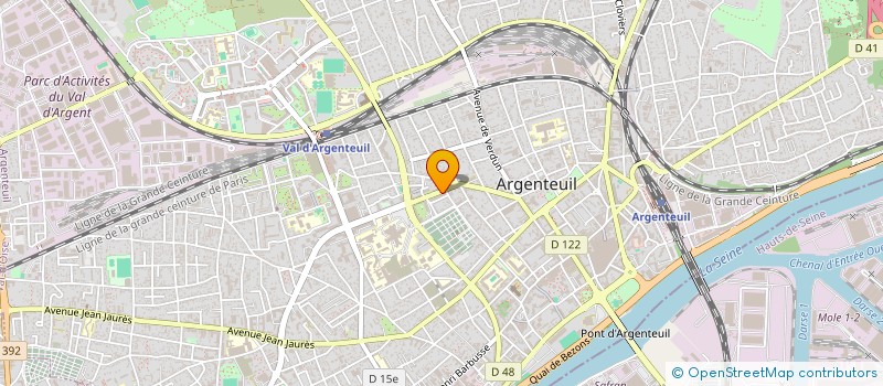 localisation de l'entreprise DEMAYYA VTC  ARGENTEUIL