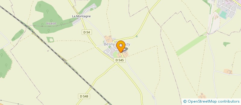 localisation de l'entreprise DEMAZURE à BESNY-ET-LOIZY