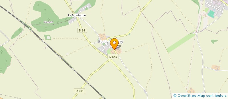 localisation de l'entreprise DEMAZURE STOCKAGE  BESNY-ET-LOIZY