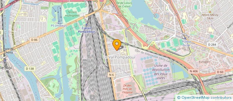 localisation de l'entreprise DEMBA CAB  VALENTON