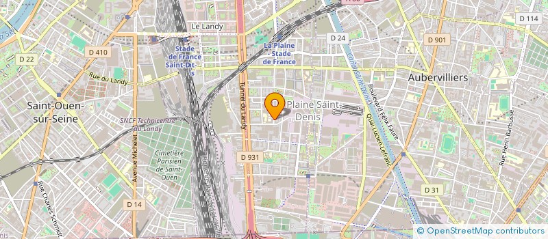 localisation de l'entreprise DEMBA FAMILY  SAINT-DENIS