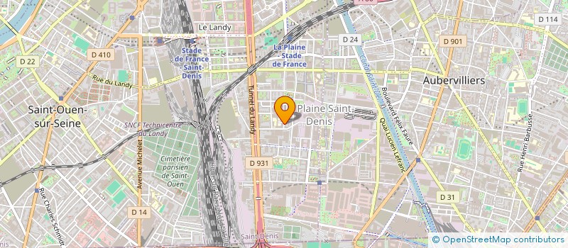 localisation de l'entreprise DEMBA HOME  SAINT-DENIS
