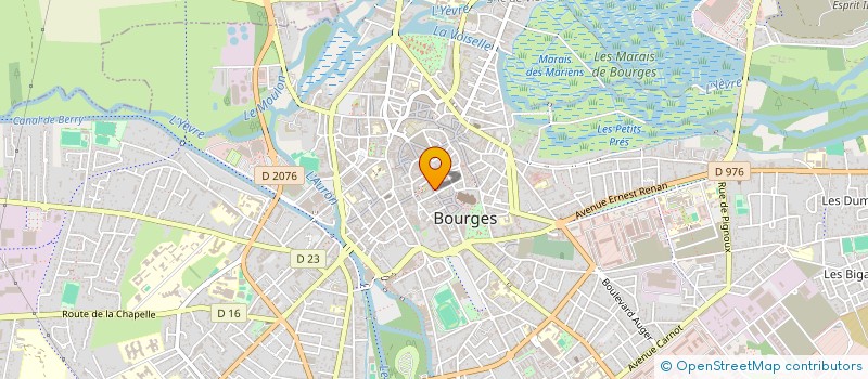 localisation de l'entreprise DEMBLON SARL à BOURGES