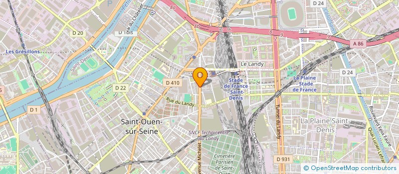localisation de l'entreprise DEMBOOST à SAINT-DENIS