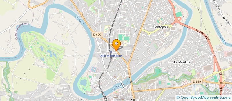 localisation de l'entreprise DEMBOURG L&L à ALBI