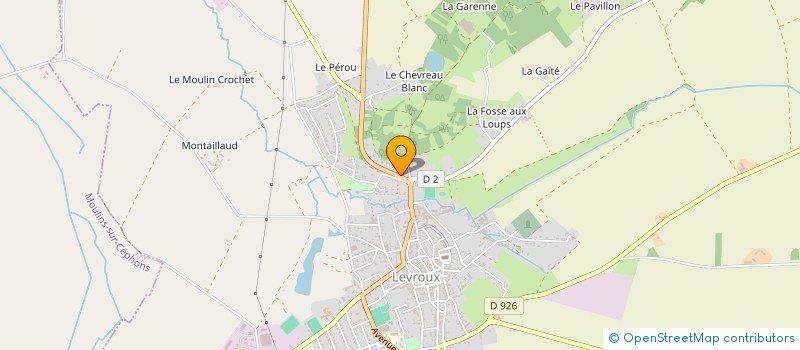 localisation de l'entreprise DEMC  LEVROUX