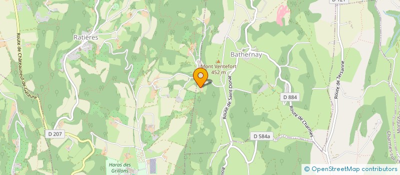 localisation de l'entreprise DEMCA  BATHERNAY