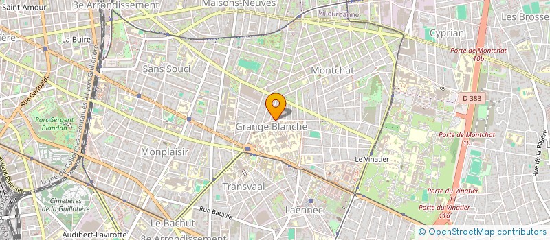 localisation de l'entreprise DEMCP2  LYON