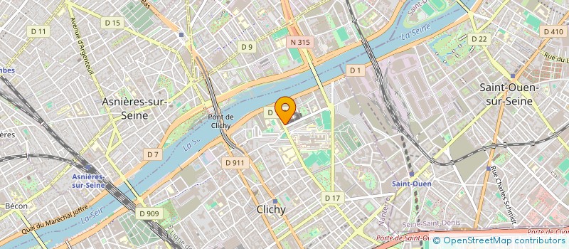 localisation de l'entreprise DEME REAL ESTATE à CLICHY