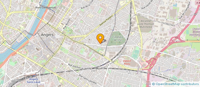 localisation de l'entreprise DEMEBAAGA NYUMAN = LA BONNE AIDE à ANGERS