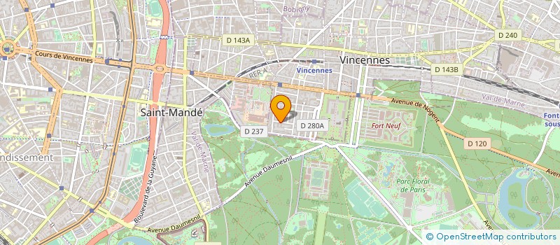 localisation de l'entreprise DEMECO à MONTREUIL