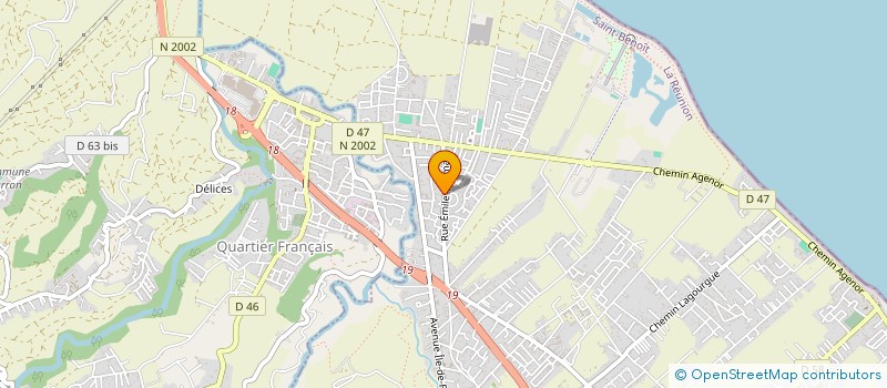 localisation de l'entreprise DEMEDOM FOOTBALL CLUB  SAINT-ANDRE