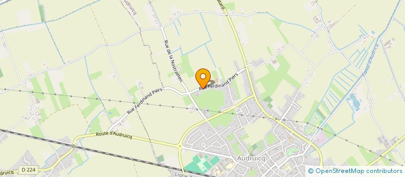 localisation de l'entreprise DEMEESTER IMMOBILIER  AUDRUICQ