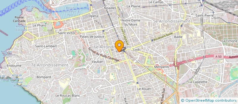 localisation de l'entreprise DEMEESTERE-PAKRADOUNI à MARSEILLE