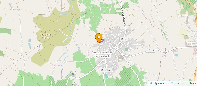 localisation de l'entreprise DEMEHL  SAINT-GENIES-DE-FONTEDIT