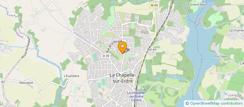 localisation de l'entreprise DEMEIS CONSEIL à LA CHAPELLE-SUR-ERDRE