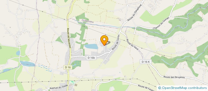 localisation de l'entreprise DEMELEC à LA CHAPELLE-DE-LA-TOUR