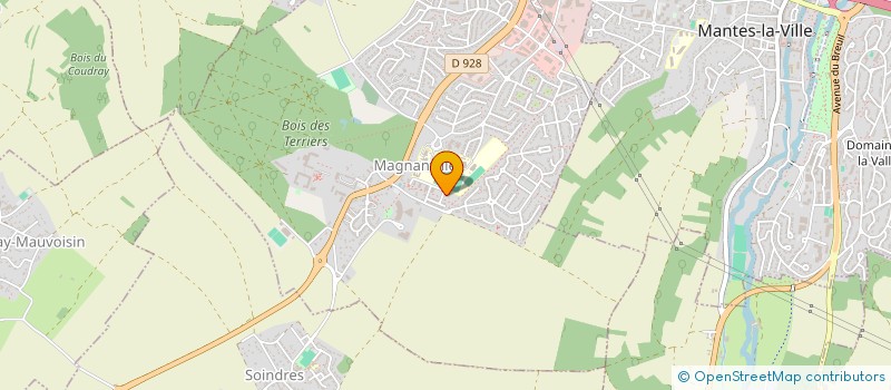 localisation de l'entreprise DEMELUX à MAGNANVILLE