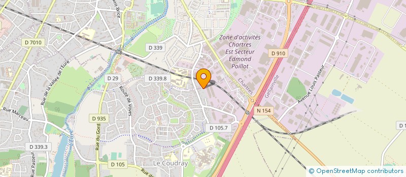 localisation de l'entreprise DEMENA F.T. à LE COUDRAY