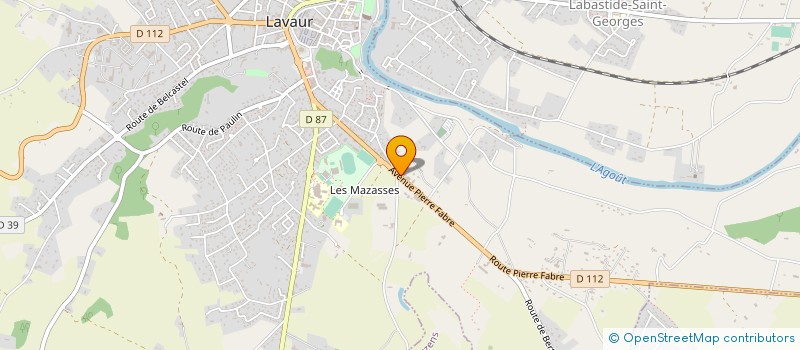 localisation de l'entreprise DEMENAGEMENT LIONEL  LAVAUR