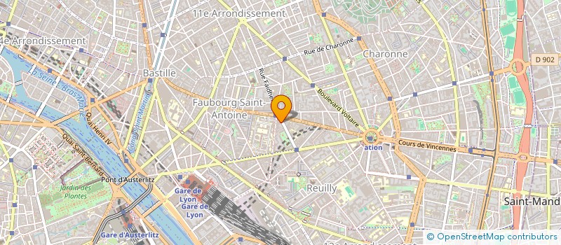 localisation de l'entreprise DEMENAGEMENT PARIS à PARIS
