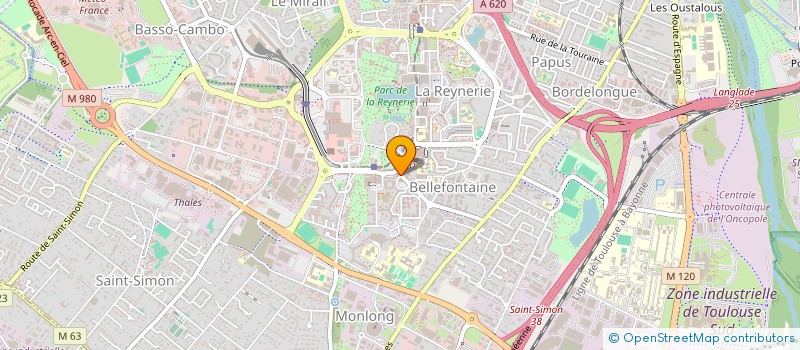 localisation de l'entreprise DEMENAGEMENT TRANSPORTS INTERNATIONAUX à TOULOUSE