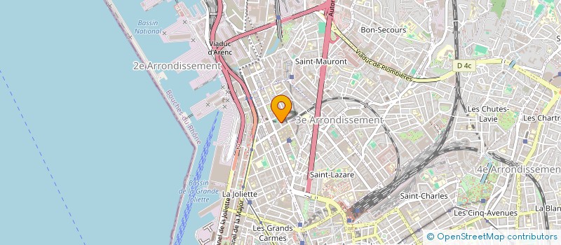 localisation de l'entreprise DEMENAGEMENT TRANSPORTS LABRADOR  MARSEILLE