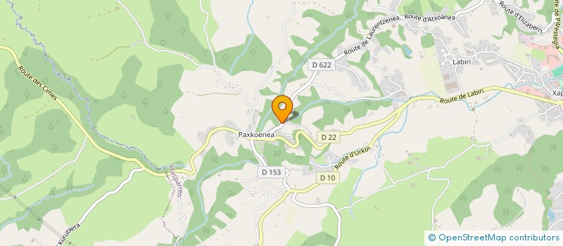 localisation de l'entreprise DEMENAGEMENT WOLF  HASPARREN