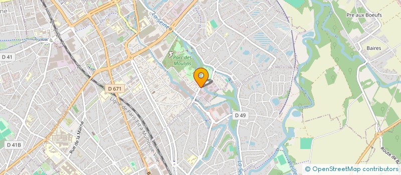 localisation de l'entreprise DEMENAGEMENTS BERGEON  TROYES