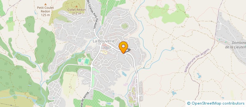 localisation de l'entreprise DEMENAGEMENTS C&C  ROQUEBRUNE-SUR-ARGENS