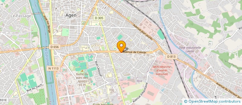 localisation de l'entreprise DEMENAGEMENTS CAYROU-SARTOR  CASTELCULIER