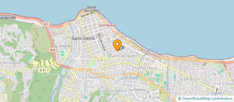 localisation de l'entreprise DEMENAGEMENTS CONDAPA SARL à SAINT DENIS